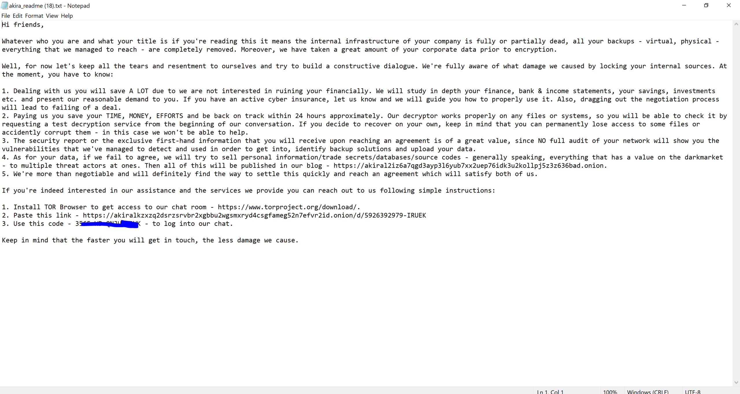 akira_readme.txt screenshot